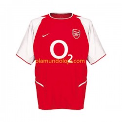 Camisola Arsenal Retro Homem Equipamento Primeiro 2002 Manga Curta